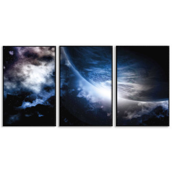 Earth from Space (50x70cm x 3) Three Piece Poster