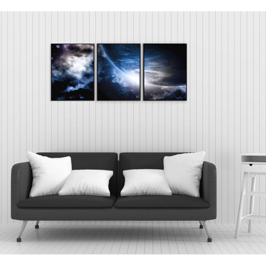 Jorden & rymden (50x70cm x 3) rymd posters | Fri frakt