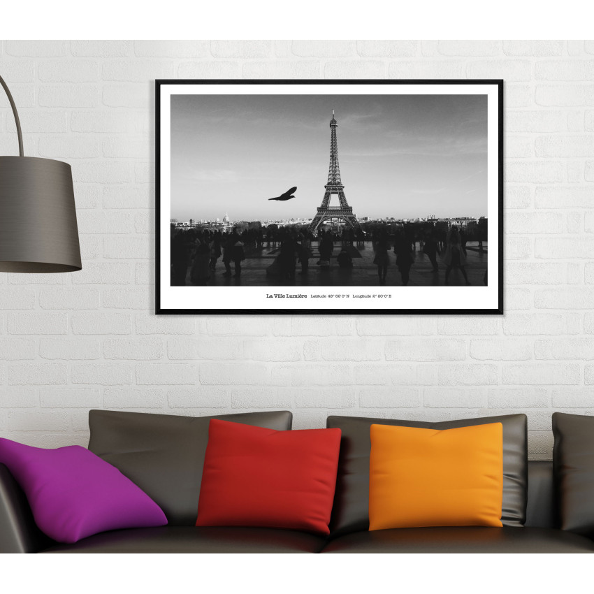 Eiffel Tower in Paris - Simple Poster