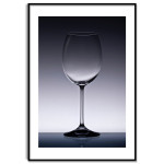 Tomt Vinglas - Enkel Poster