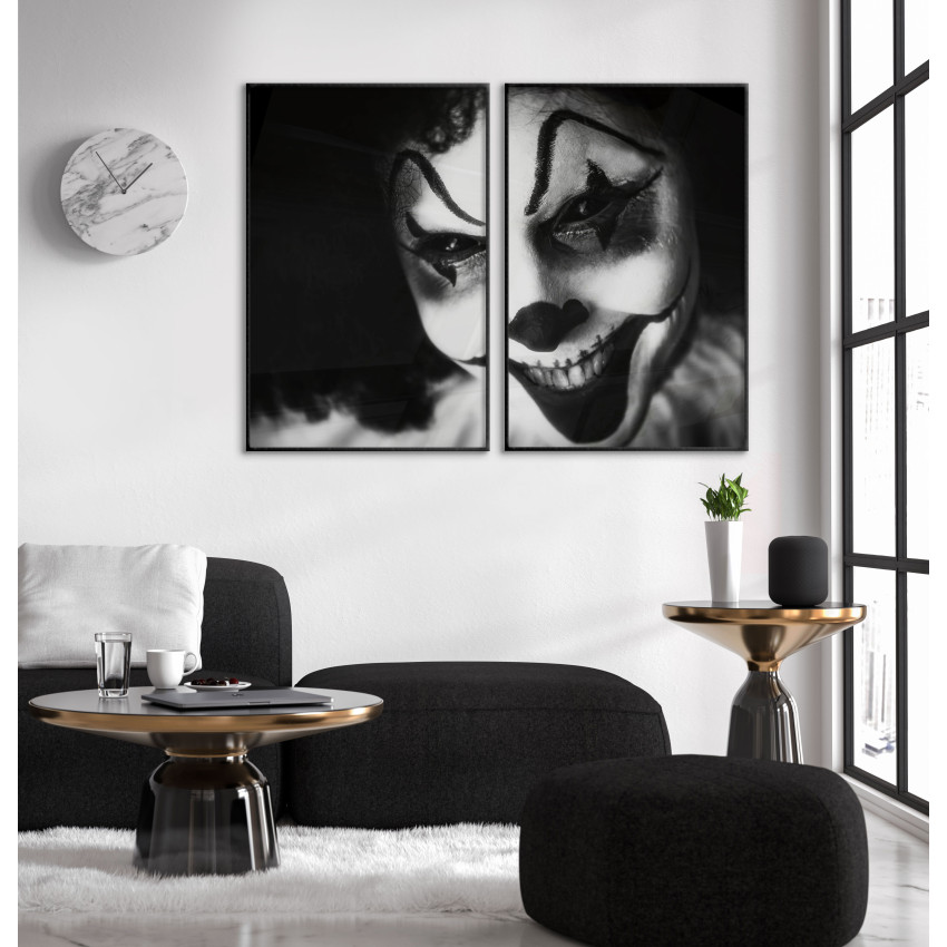 Galen & Glad Clown - Poster i Två Delar