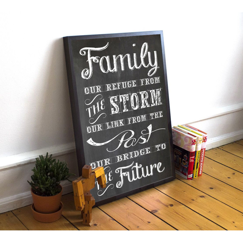 Family - Text Poster