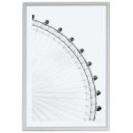 Ferris Wheel - Black and White Poster