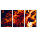 Fire - Poster in Three Pieces