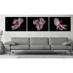 Flowers in the Dark - Poster in Three Pieces