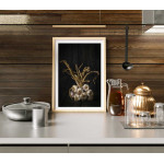 Elegant vitl&ouml;k 50x70cm poster