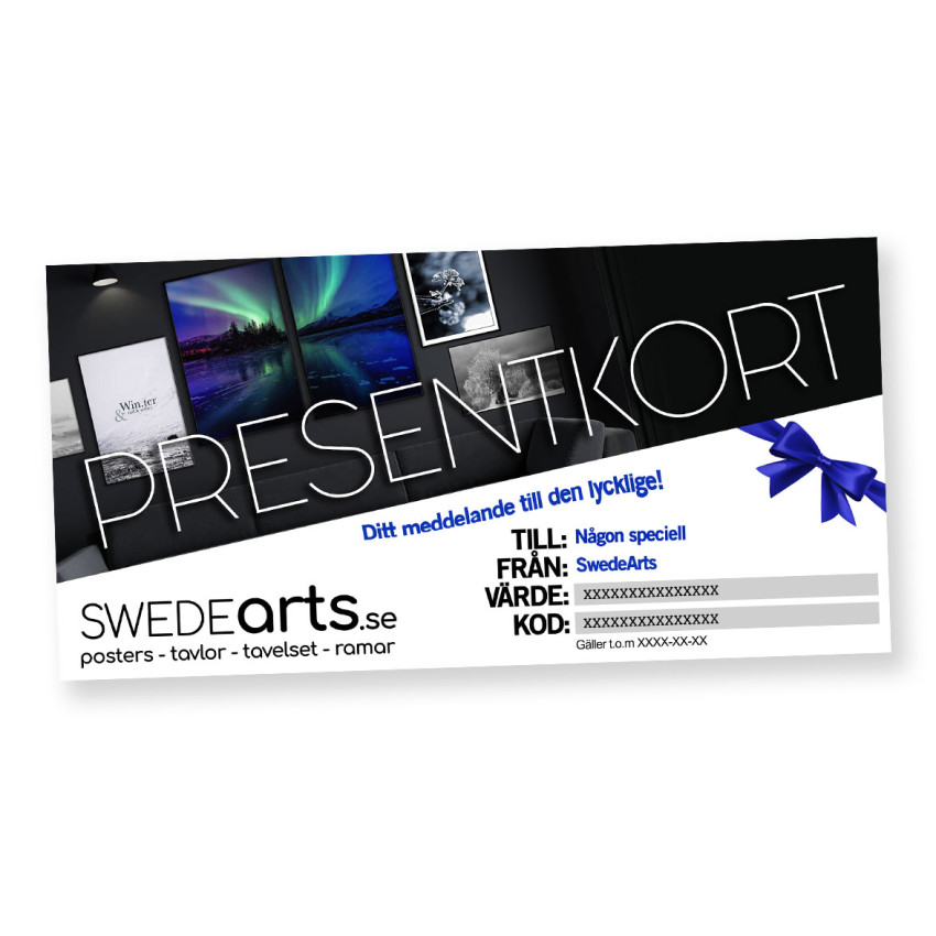 Presentkort fr&aring;n Swedearts