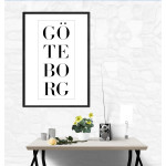 Göteborg - Simple Poster
