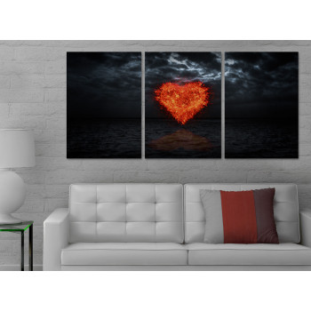 Hj&auml;rta i Eld &Ouml;ver Havet - Poster i Tre delar