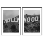 Hollywood Sign - Two Piece Poster