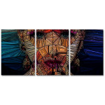 Lady made of Glass - Poster in Three Pieces