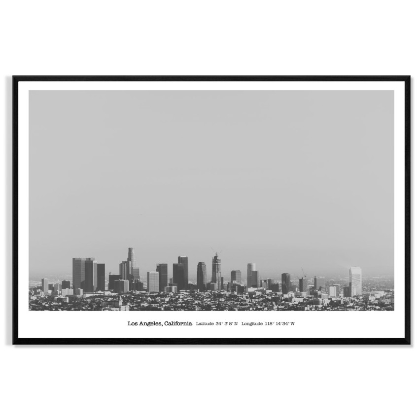 Los Angeles Downtown - Simple Poster