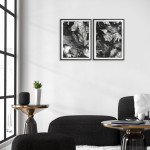 Svartvita h&ouml;stl&ouml;v 61x91cm x 2 posters