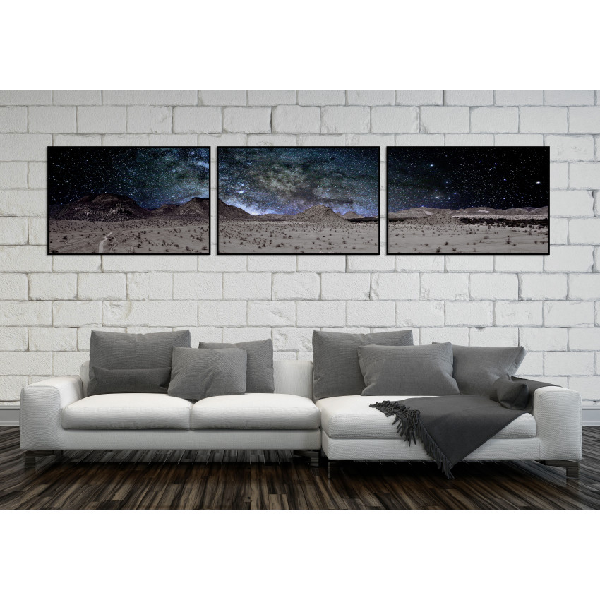 Milky Way in Africa - Poster in Three Pieces