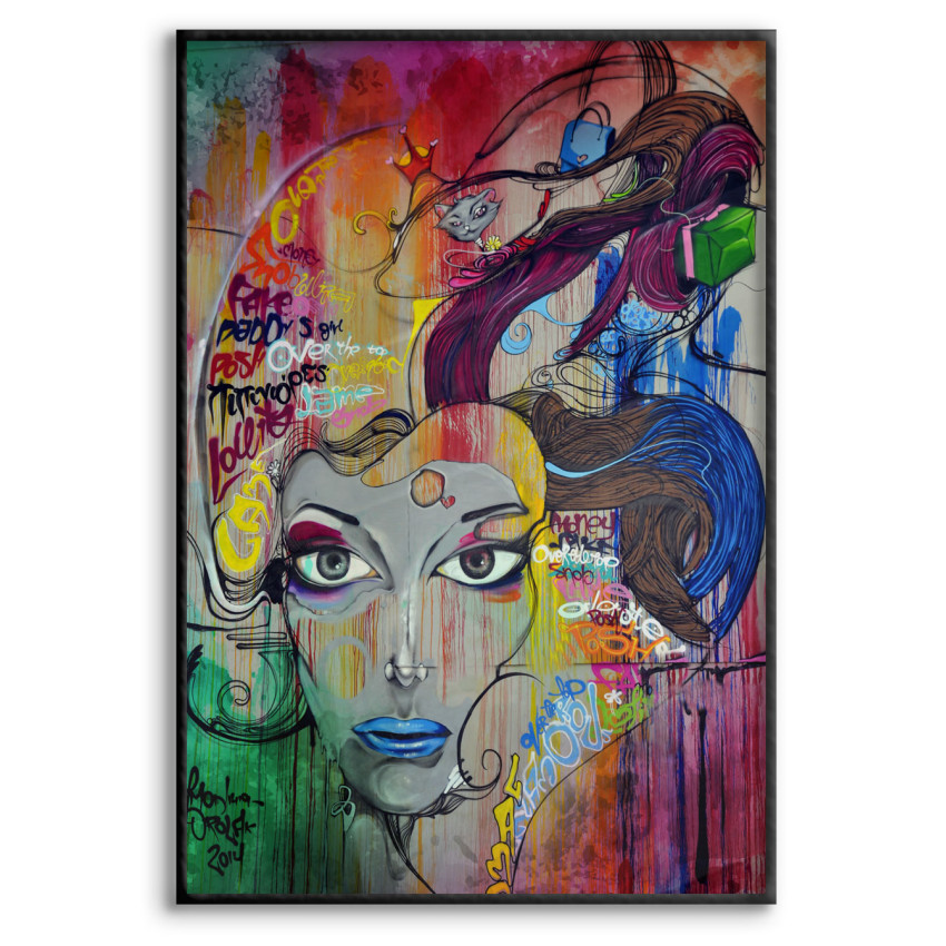 Konst & Graffiti Poster 61x91cm - Fri frakt