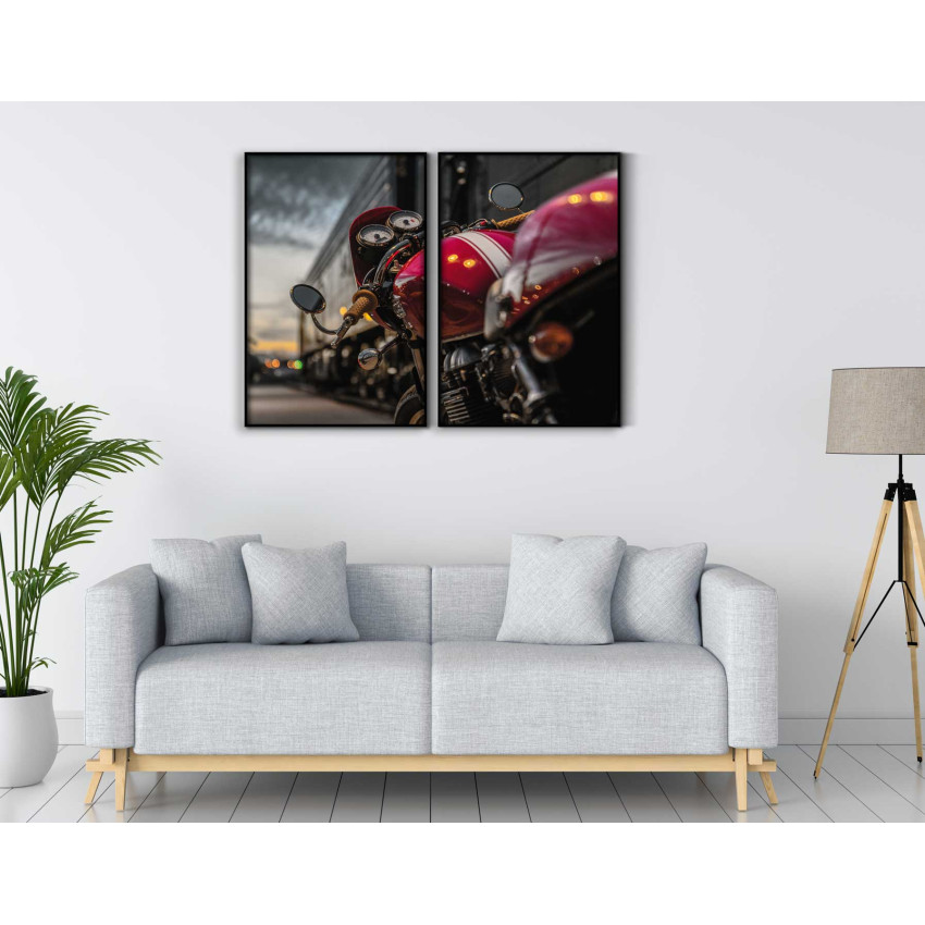 Motorcycle - Poster in Two Pieces