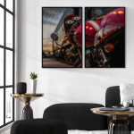 Motorcycle - Poster in Two Pieces