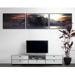 Bergskedja Panorama - Poster i Tre delar