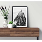 Spetsigt berg poster (A3)