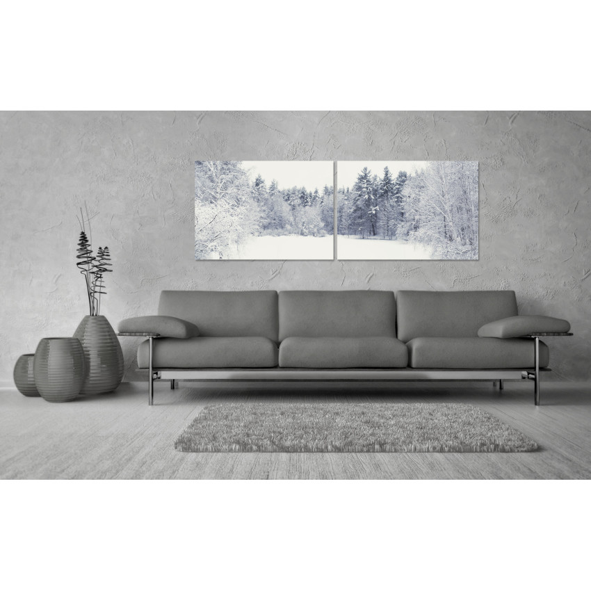 Nordic Winterscape - Poster in Two Pieces