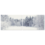 Nordic Winterscape - Poster in Two Pieces