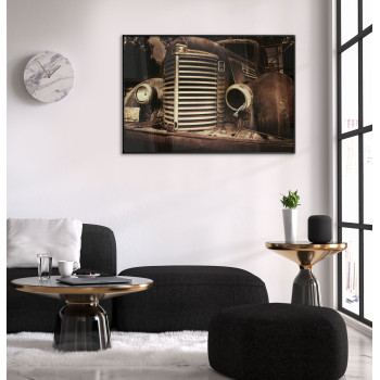 Gammal Rostig Bil - Stor Poster