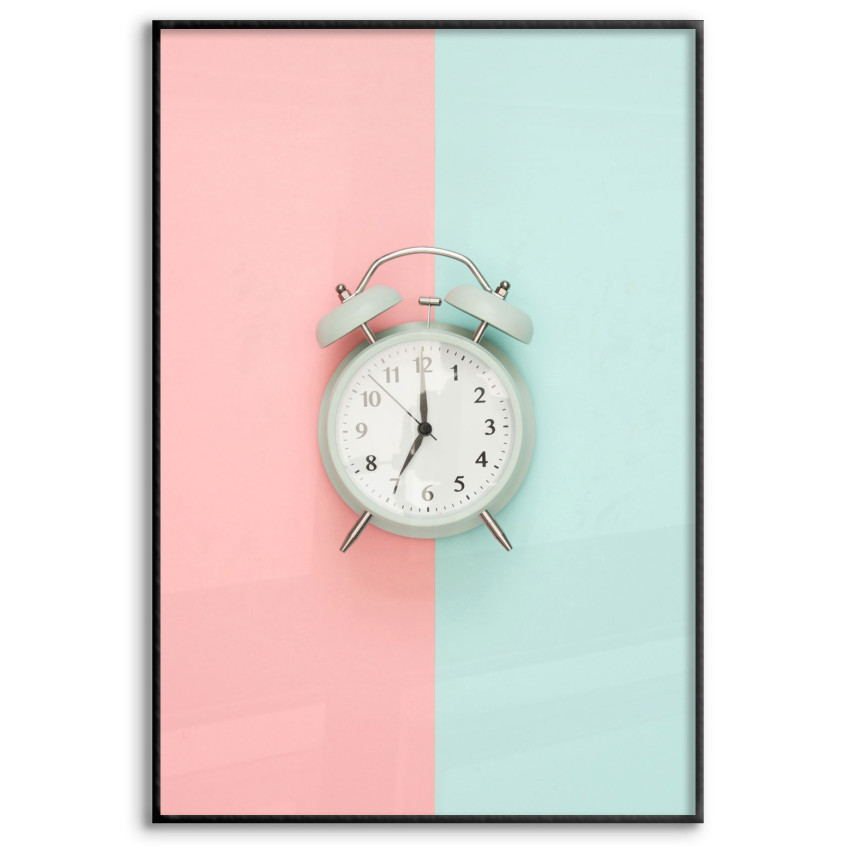 Old School Alarm Clock - Simple Poster