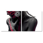 Painted Girl - Poster in Two Pieces