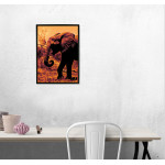 Målning av Afrikansk Elefant - Poster