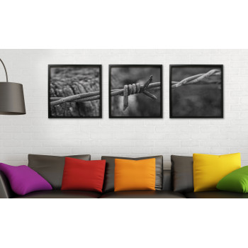 Panorama Wire - Big Poster in Three Pieces