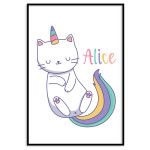 Personal kids name poster