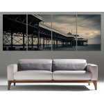 Pier - Poster in Four Pieces