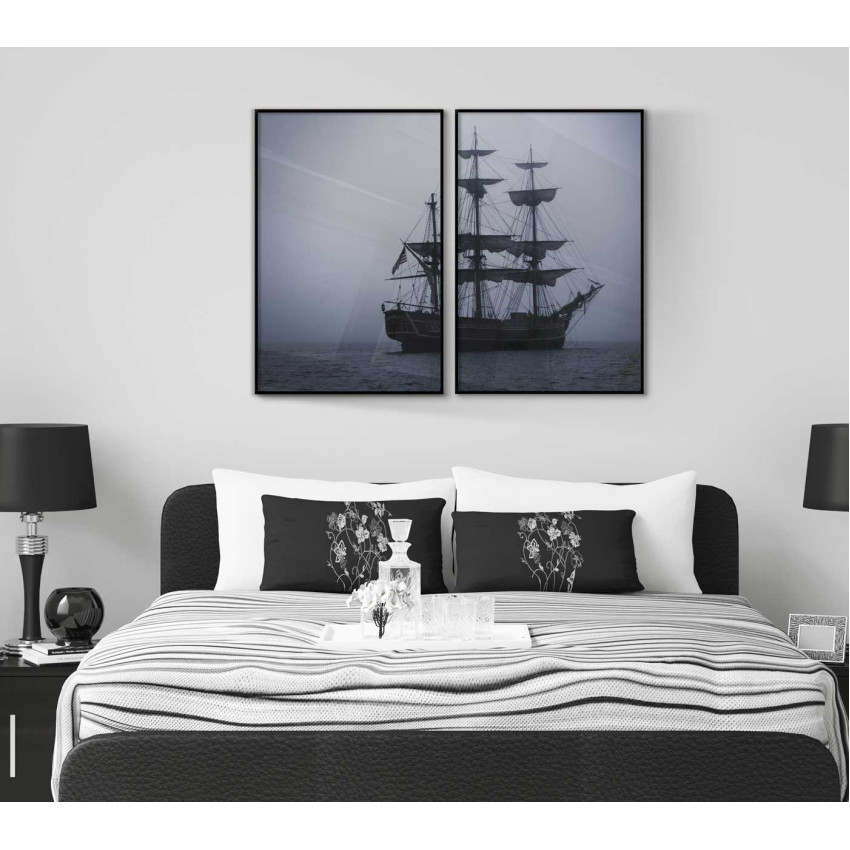 Pirate ship - Poster in two pieces