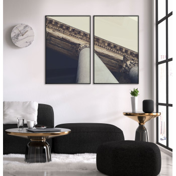 Palats pelare - Abstrakt tavelset i tv&aring; delar