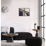 Palats pelare - Abstrakt tavelset i tv&aring; delar