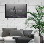 Svartvit poster - Golden Gate Bridge i San Francisco
