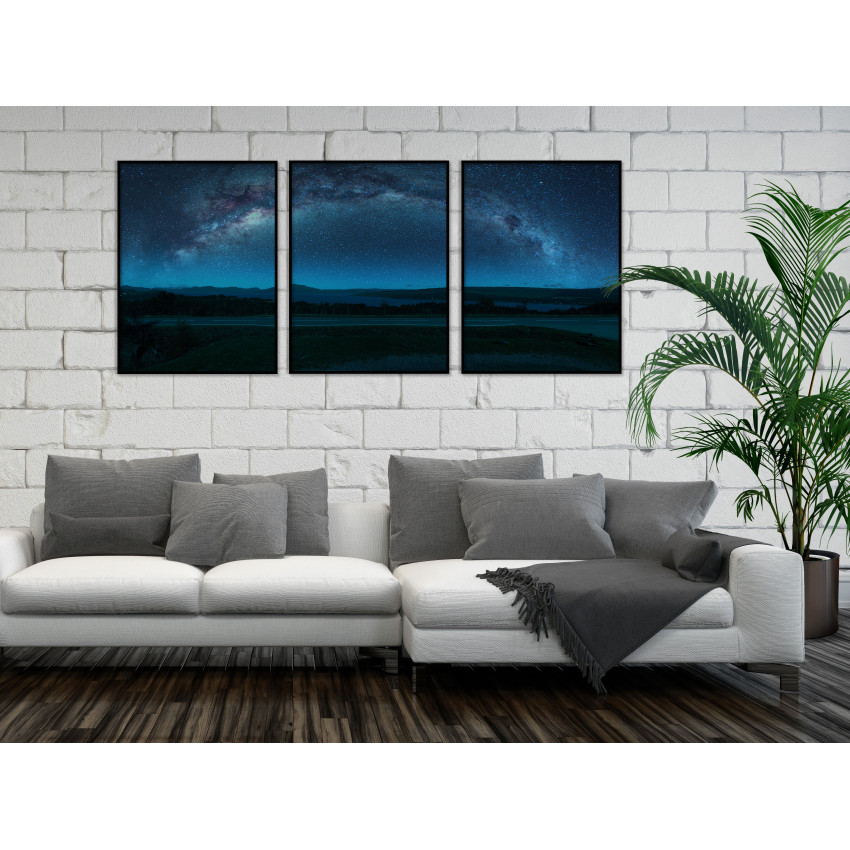 Poster of the Milky Way 50x70cm x 3