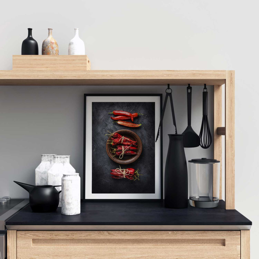 Red chili - Kitchen poster