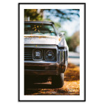 Retro American car - Poster