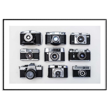 Retro kamera poster 40x50cm