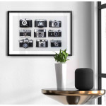 Retro kamera poster 40x50cm