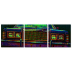 Retro Ford Front - Poster in Three Pieces