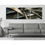 Sails on the Sailboat - Poster in Three Pieces