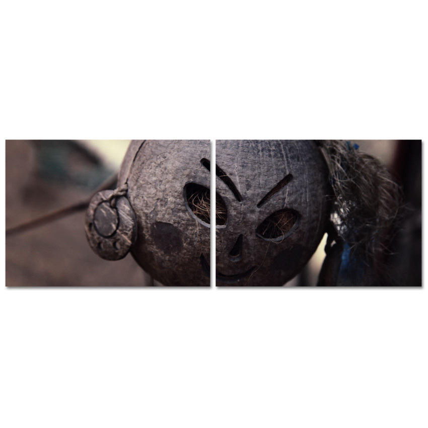 L&auml;skig Voodoodocka - Tv&aring;delat Posterset