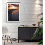 Simple sunset poster