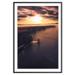 Simple sunset poster