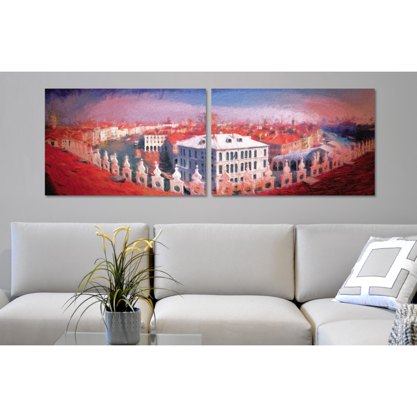 Somewhere in Venice - Poster in Two Pieces