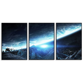 Space - Three piece 61x91cm posters