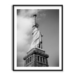 Frihetsgudinnan i New York - Svartvit Klassisk Poster
