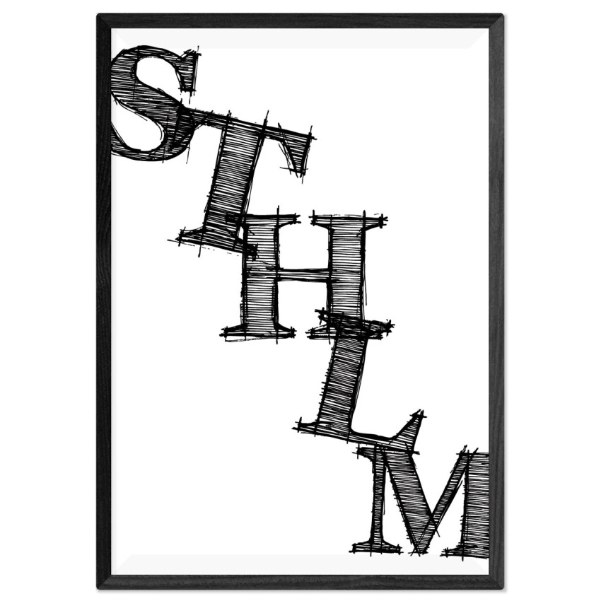 STHLM - Simple Poster